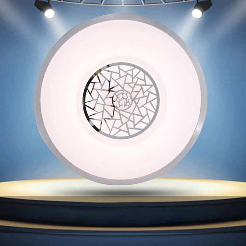 Round Flush Mount Light Acrylic Modern Simplicity Flush Mount Spotlight for Living Room