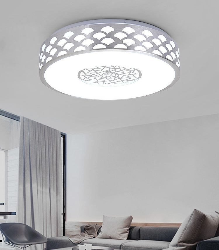 Round Flush Mount Light Acrylic Modern Simplicity Flush Mount Spotlight for Living Room