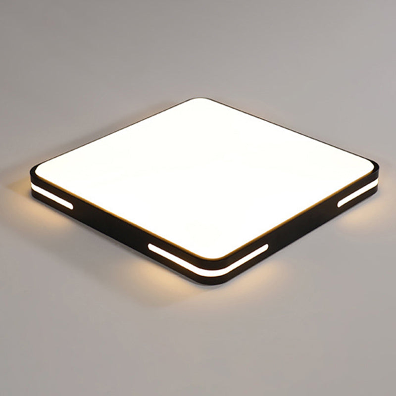 Modern Minimalist Style Flush Mount Light Fixture Acrylic Flush Mount Light for Living Room