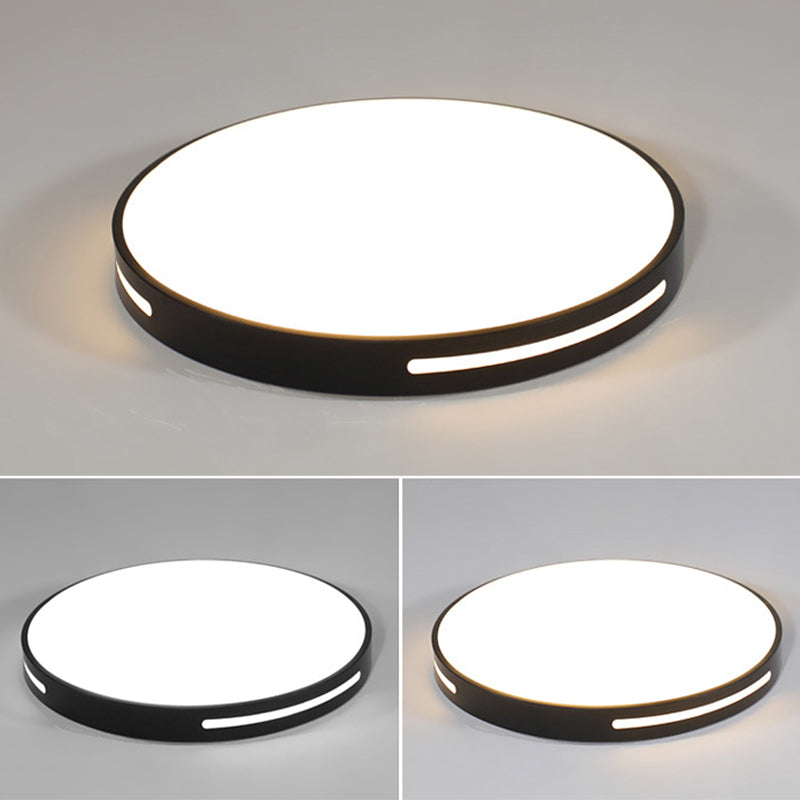 Modern Minimalist Style Flush Mount Light Fixture Acrylic Flush Mount Light for Living Room