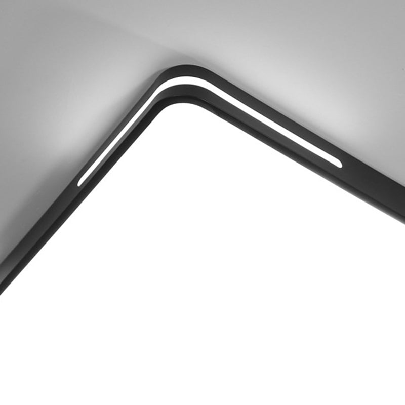 Modern Minimalist Style Flush Mount Light Fixture Acrylic Flush Mount Light for Living Room