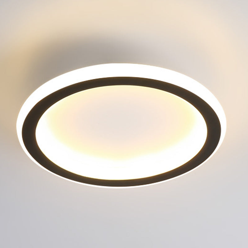 Ultra-Thin Flush Mount Ceiling Light Fixture Modern Minimalist Style Acrylic Flush Ceiling Lights