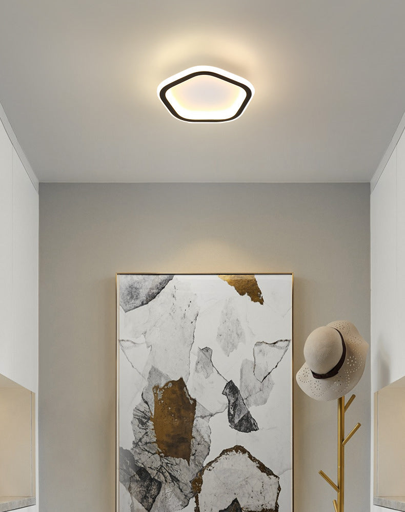 Ultra-Thin Flush Mount Ceiling Light Fixture Modern Minimalist Style Acrylic Flush Ceiling Lights