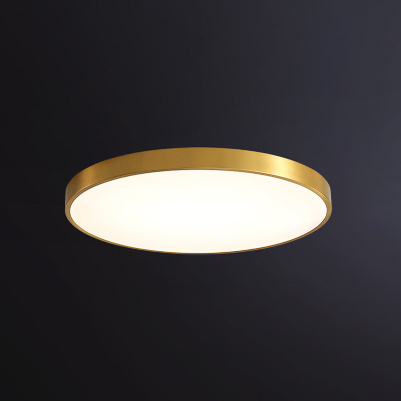 Circular Led Flush Mount Ceiling Light Fixtures Modern Acrylic Flush Mount