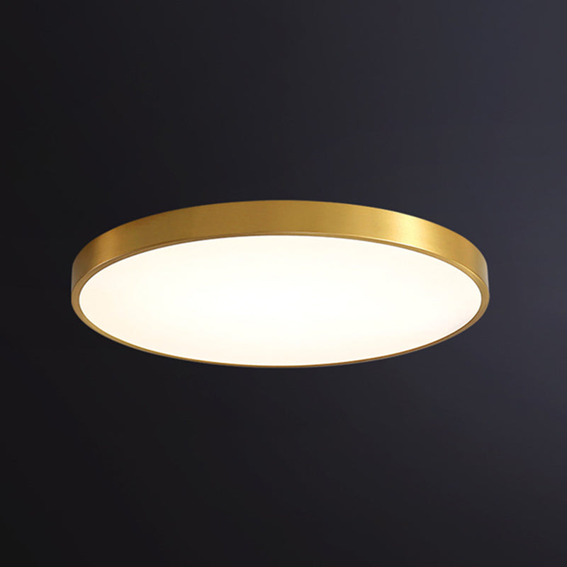 Circular Led Flush Mount Ceiling Light Fixtures Modern Acrylic Flush Mount