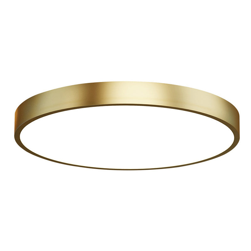 Circular Led Flush Mount Ceiling Light Fixtures Modern Acrylic Flush Mount