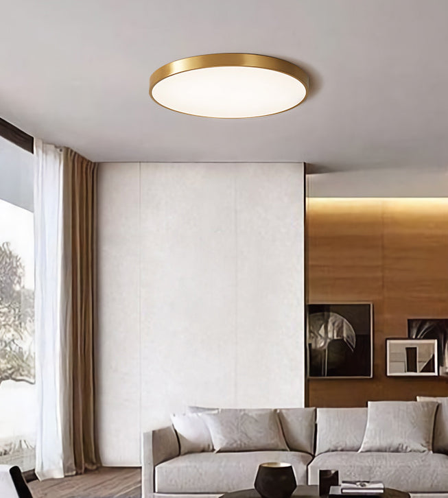 Circular Led Flush Mount Ceiling Light Fixtures Modern Acrylic Flush Mount