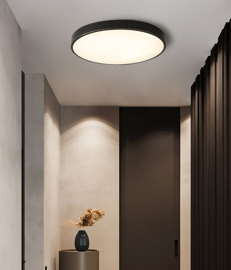 Circular Led Flush Mount Ceiling Light Fixtures Modern Acrylic Flush Mount