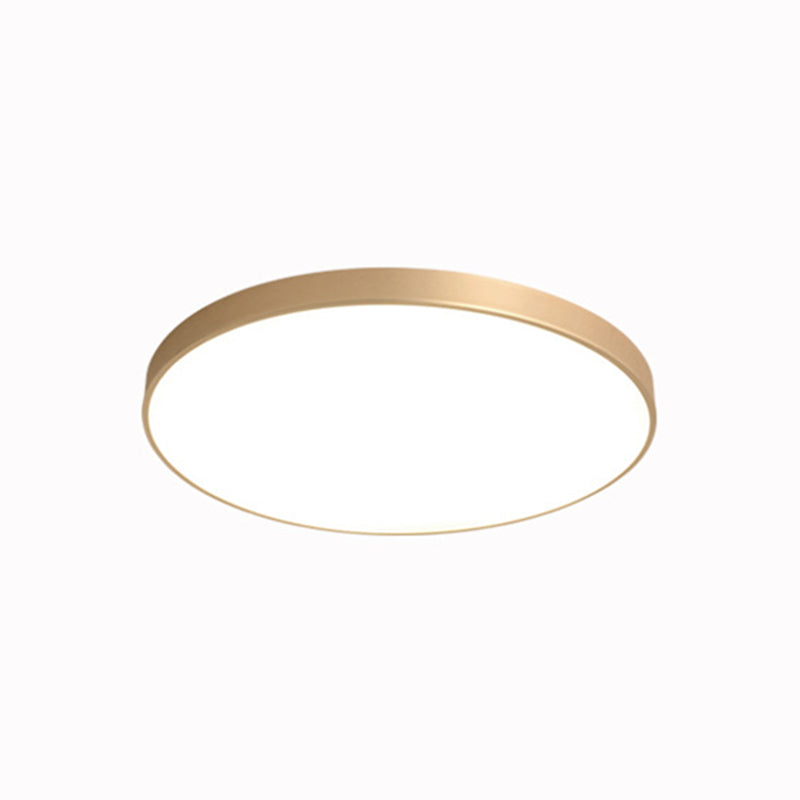 Circular Led Flush Mount Ceiling Light Fixtures Modern Acrylic Flush Light