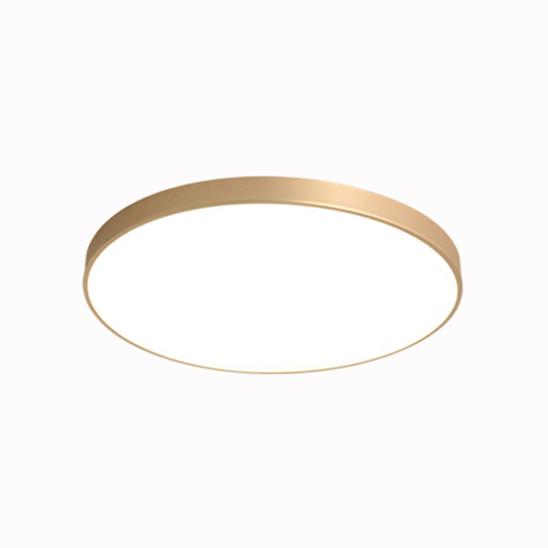 Circular Led Flush Mount Ceiling Light Fixtures Modern Acrylic Flush Light