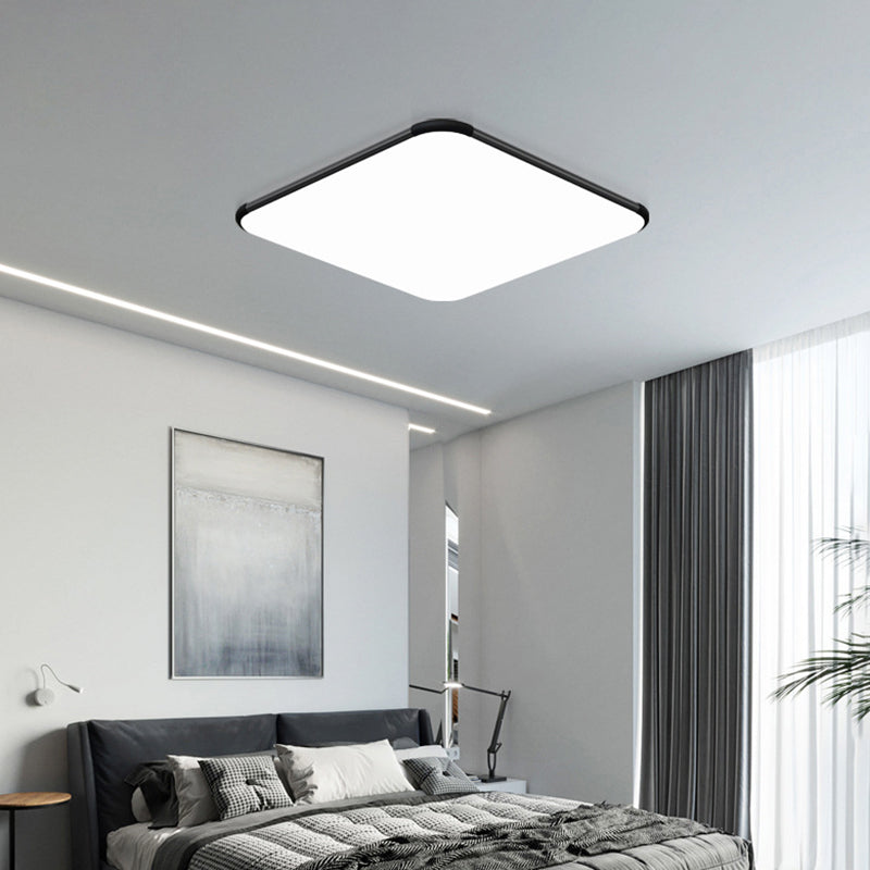 Ultra-Thin Led Flush Mount Ceiling Light Fixtures Modern Acrylic Flush Mount