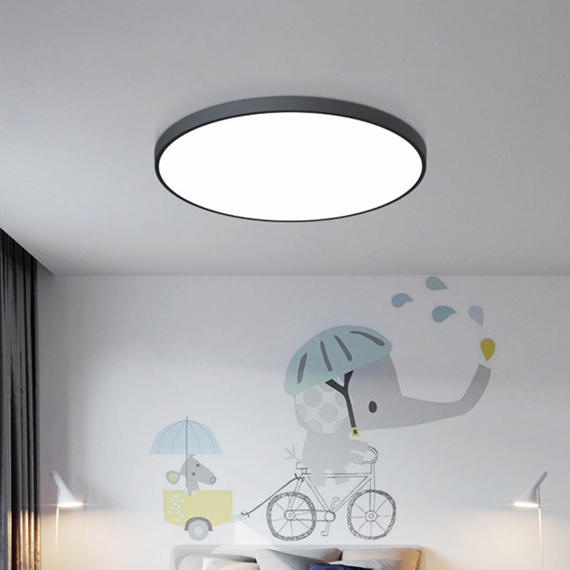 Ultra-Thin Led Flush Mount Ceiling Light Fixtures Modern Acrylic Flush Mount