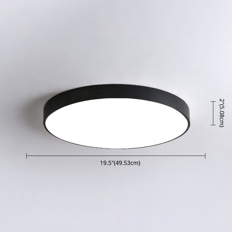 Ultra-Thin Led Flush Mount Ceiling Light Fixtures Modern Acrylic Flush Mount