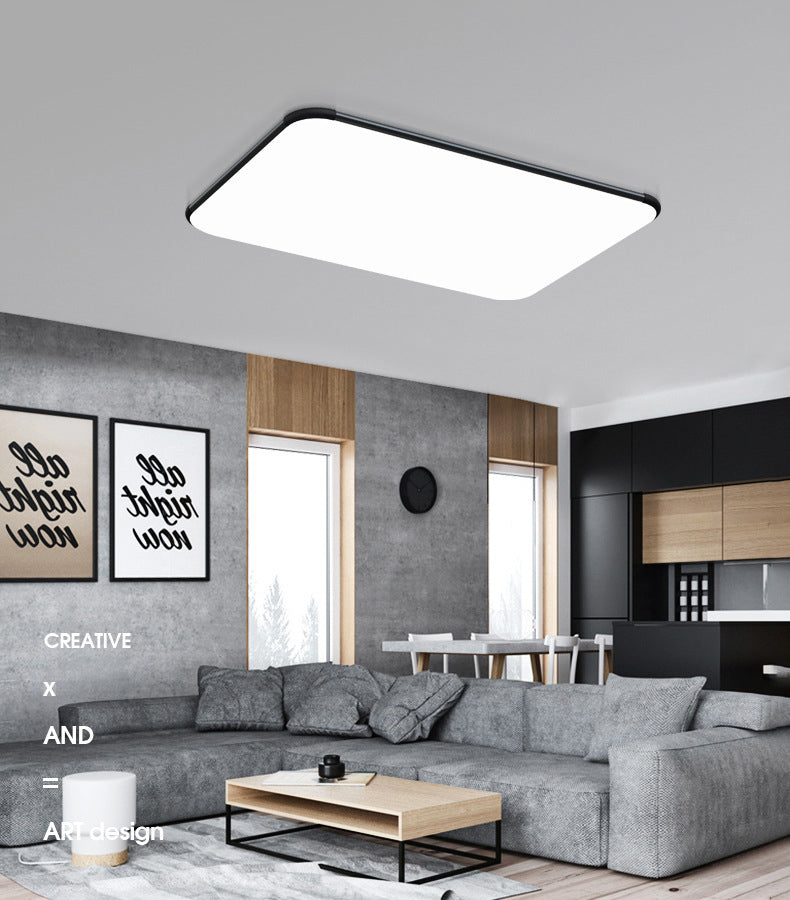 Ultra-Thin Led Flush Mount Ceiling Light Fixtures Modern Acrylic Flush Mount