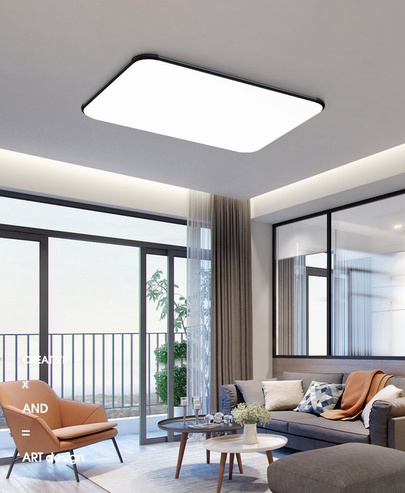 Ultra-Thin Led Flush Mount Ceiling Light Fixtures Modern Acrylic Flush Mount