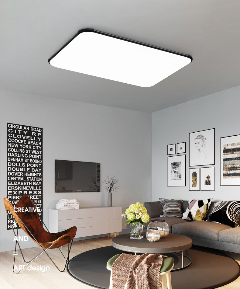 Ultra-Thin Led Flush Mount Ceiling Light Fixtures Modern Acrylic Flush Mount