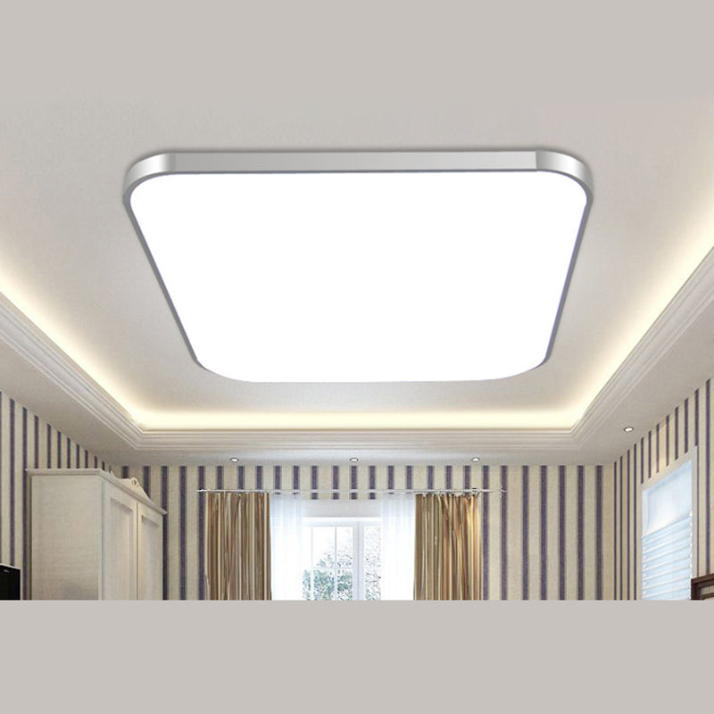 Lámpara empotrada de acrílico llevada moderna del soporte de las lámparas de techo del soporte rasante