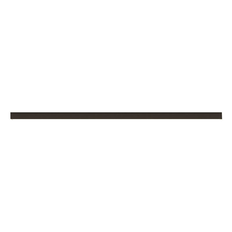 Linear Flush Mount Lighting Simplicity Metal Black Finish Flush Mount LED Light for Bedroom