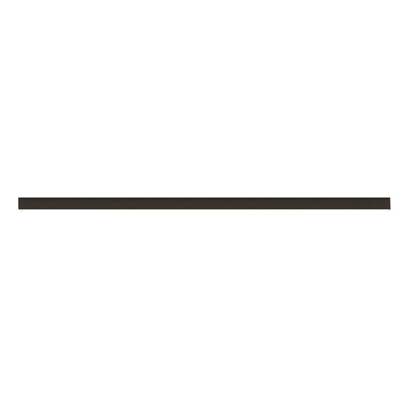 Linear Flush Mount Lighting Simplicity Metal Black Finish Flush Mount LED Light for Bedroom