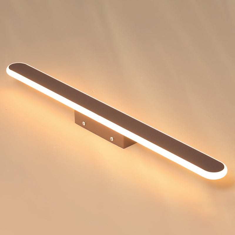 Koffieafwerking Barvormige inbouwlamp Minimalisme Metalen LED-plafondgemonteerd licht voor gang