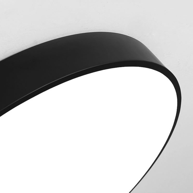 Runde Unterputz-Deckenleuchte, moderne Acryl-Unterputzleuchte