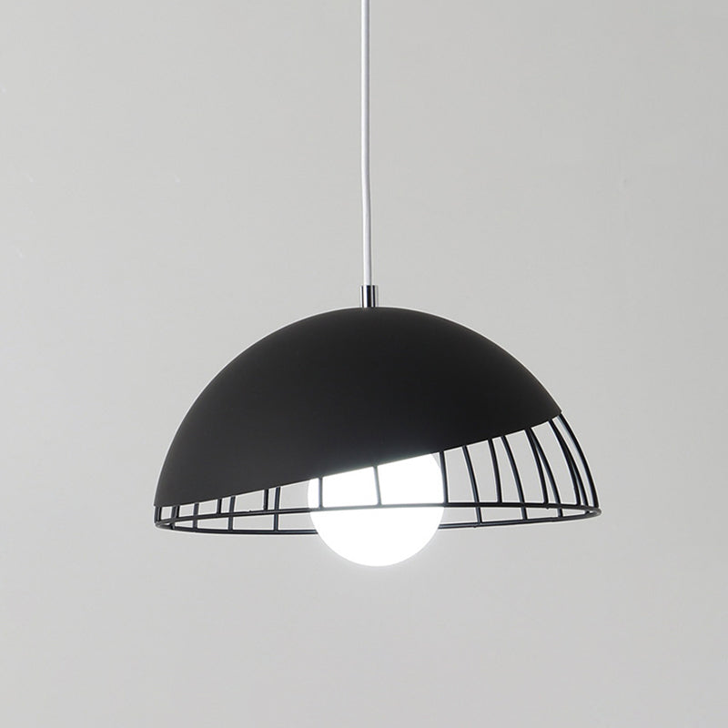 Metal Dome Ceiling Pendant Light Simplicity Style Pendant Light Kit for Dinning Room