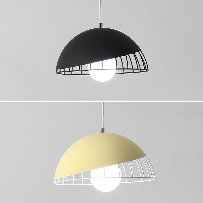 Metal Dome Ceiling Pendant Light Simplicity Style Pendant Light Kit for Dinning Room