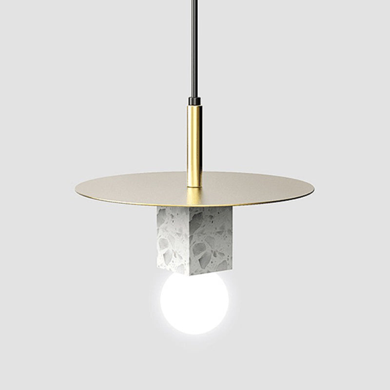 Schattierte Beleuchtung Anhänger zeitgenössischer Stil Steinschlafzimmer Anhänger Beleuchtung