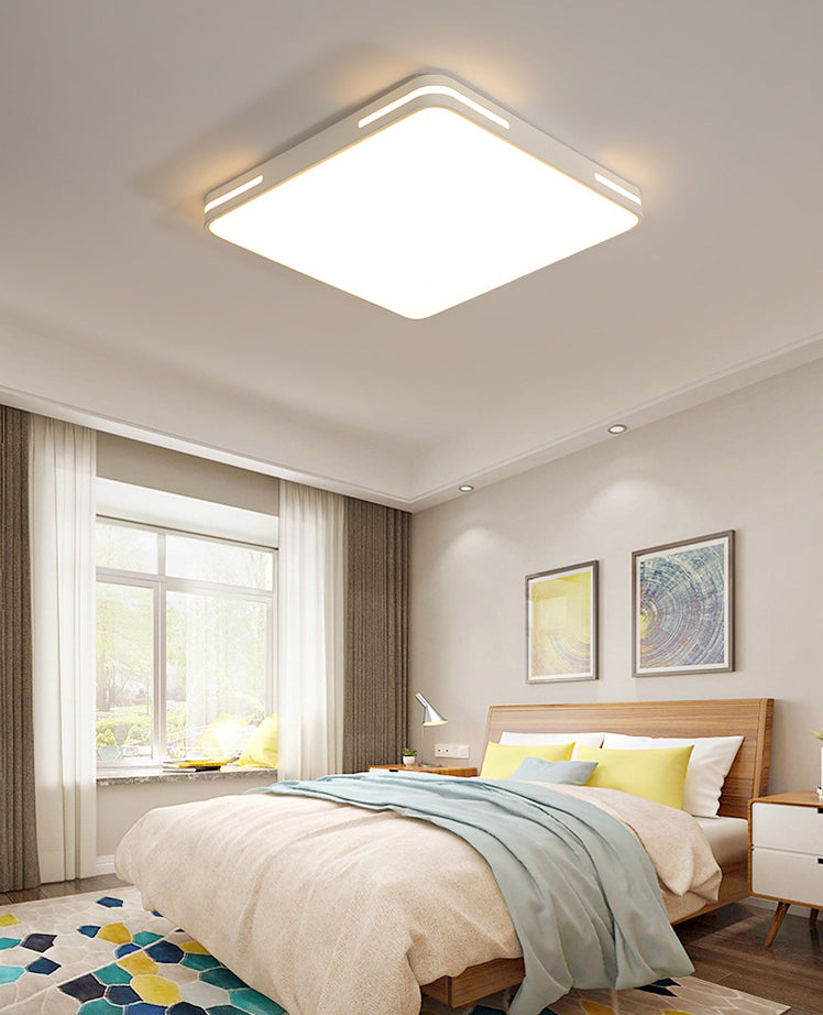 Modern Minimalist Style Flush Mount Light Fixture Acrylic Flush Mount Light for Living Room