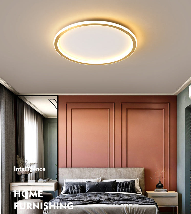 Ronde inbouwverlichtingsarmaturen Aluminium moderne eenvoud Inbouwlamp voor slaapkamer