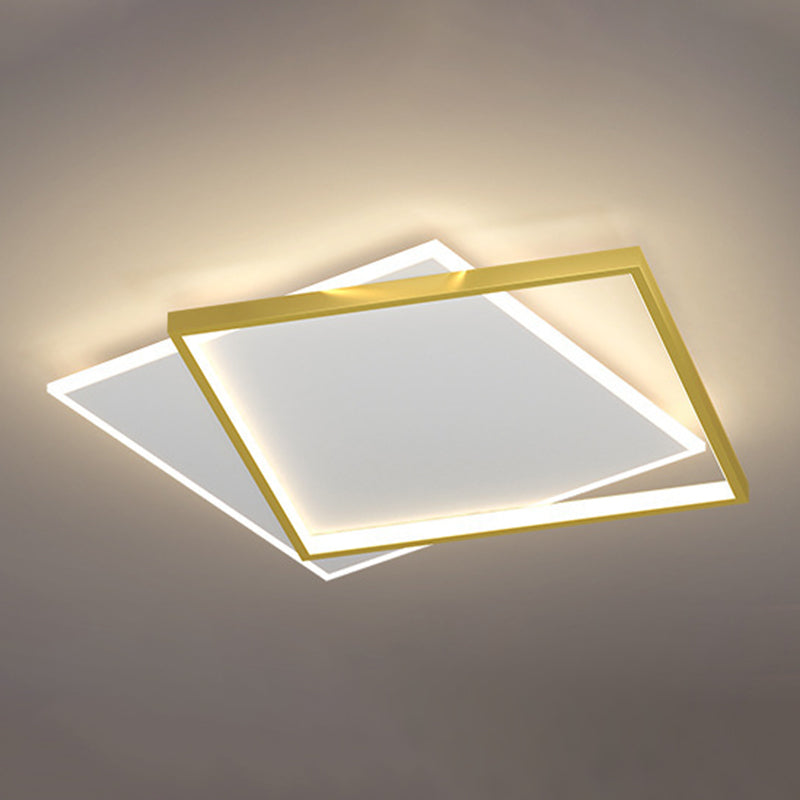 Vierkante inbouwverlichtingsarmaturen Moderne acryl inbouw