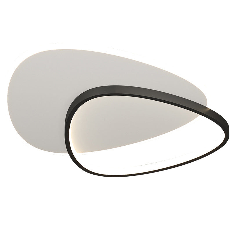 Stone Flush Mount Ceiling Light Fixtures Modern Acrylic Ceiling Mount Chandelier for Bedroom