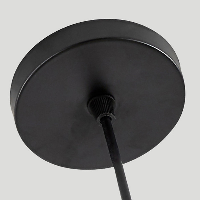 Japanese Style Bamboo Chandelier 1 Light Hanging Pendant Lights Hat Shape Handmade Cardboard Shade Kitchen Lamp