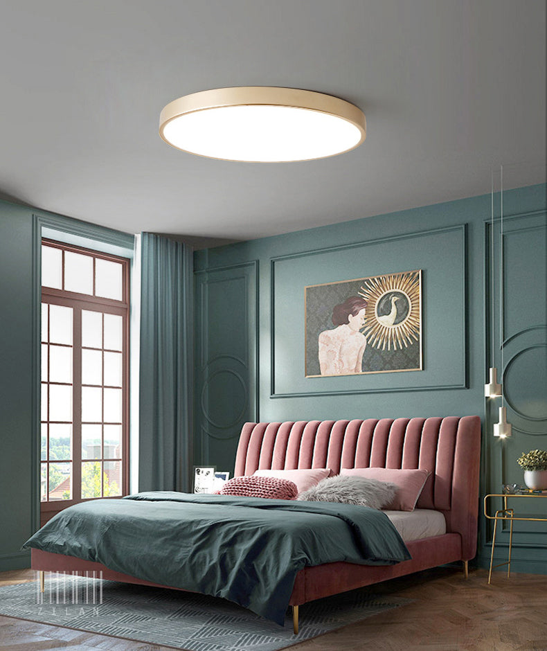 Flushmount plástico moderno llevado esfera de las luces de techo del soporte superficial