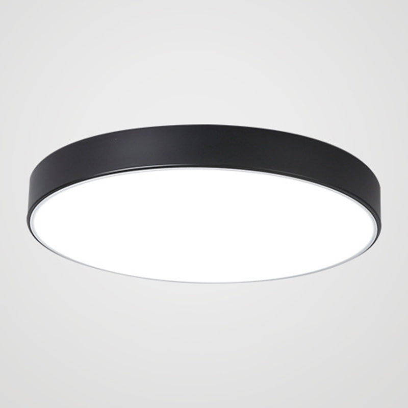 Plafonnier LED rond en acrylique, luminaire de Style nordique simple, pour couloir d'entrée