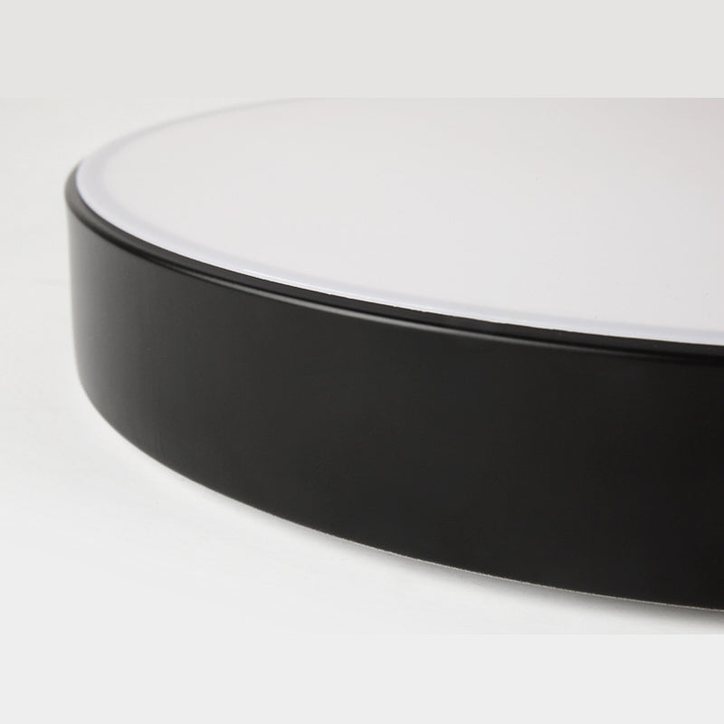 Plafonnier LED rond en acrylique, luminaire de Style nordique simple, pour couloir d'entrée