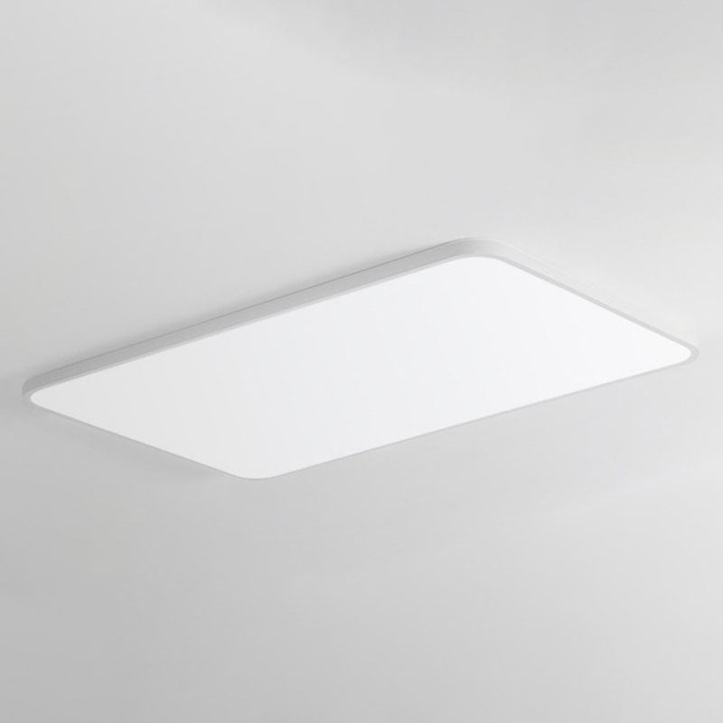 Rectangular Flush Mount Light Fixtures Modern Acrylic Flush Light
