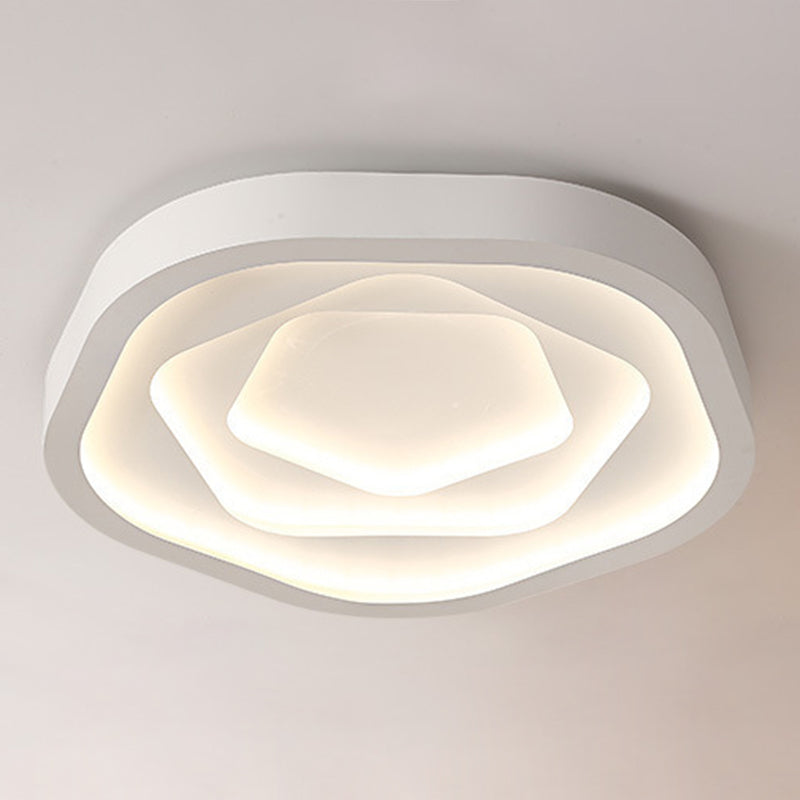 Geometrische inbouwlamp Moderne acrylinbouw