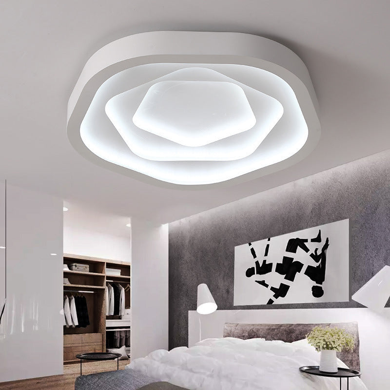 Geometrische inbouwlamp Moderne acrylinbouw