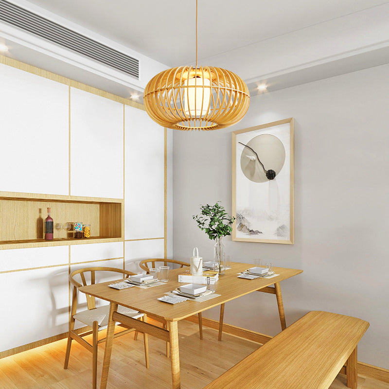 Holzkäfig Anhänger Licht modern