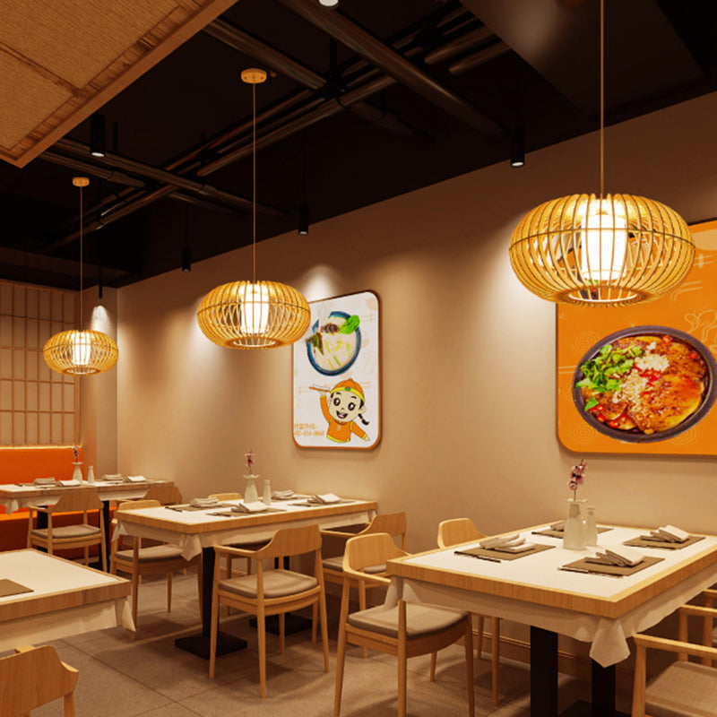 Holzkäfig Anhänger Licht modern