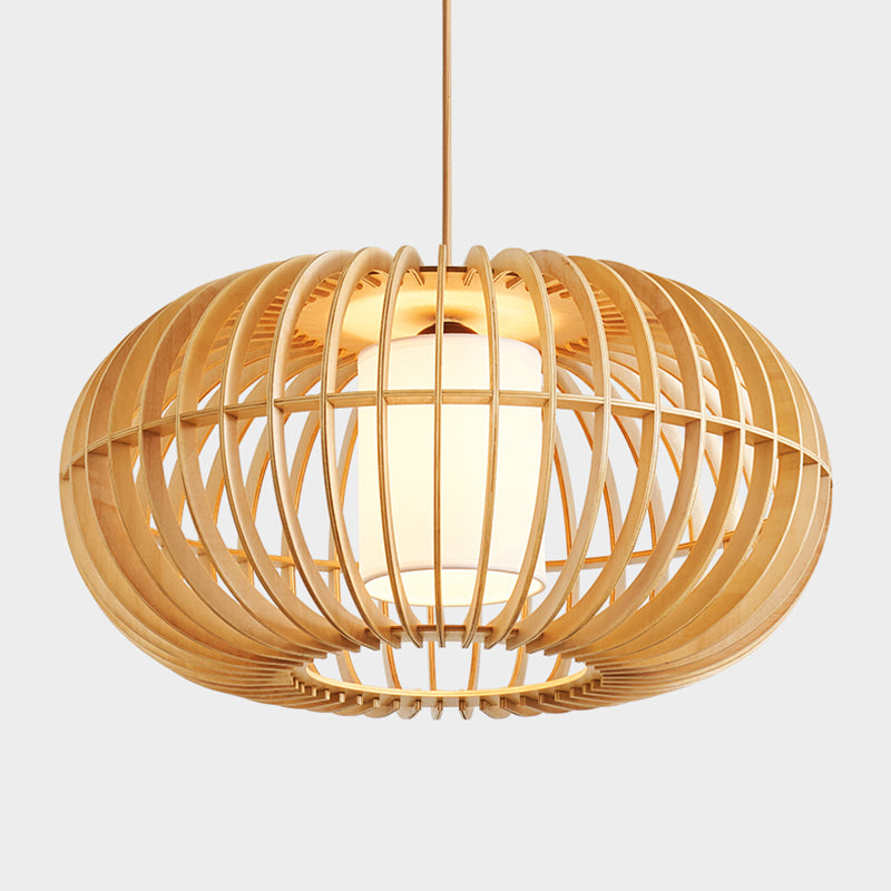 Holzkäfig Anhänger Licht modern