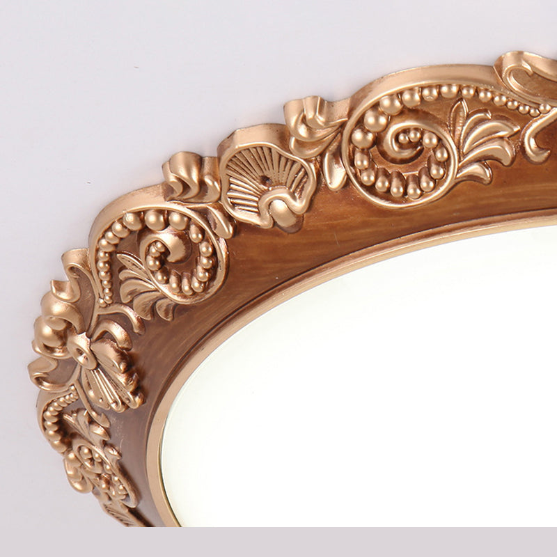 Bowl Flush Mount Lighting Fixtures Traditional Glass Flushmount