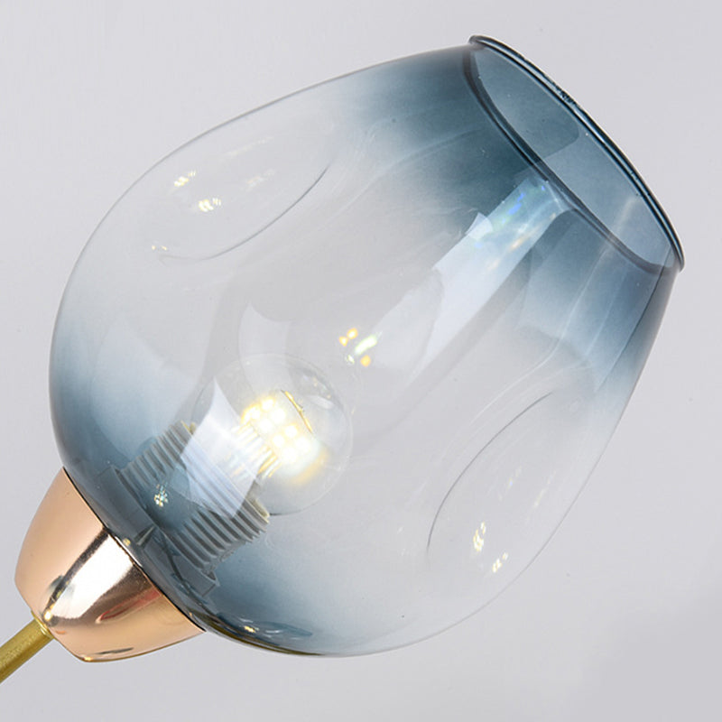 Industrial Dome Shade Unique Flush Mount Ceiling Lights Metal Semi-Flush Mount for Bedroom