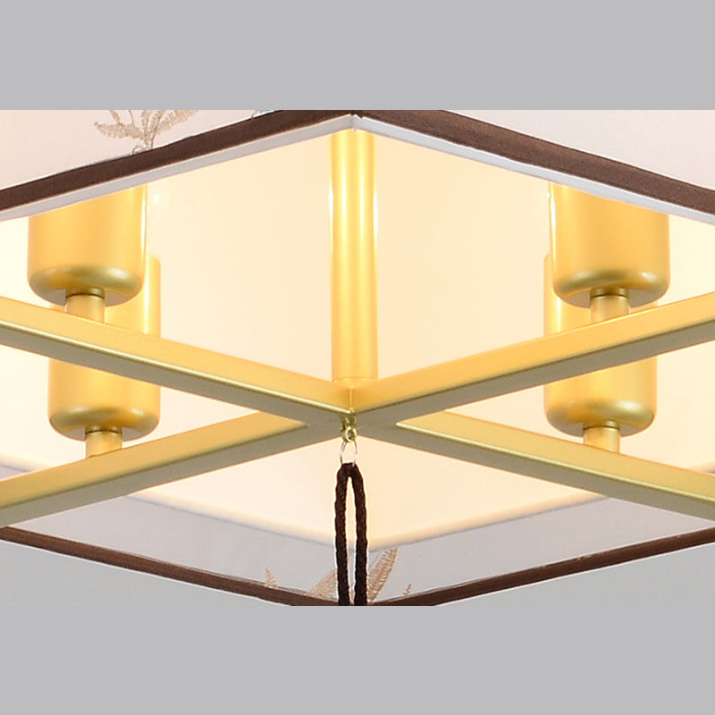 Salle géométrique Bédouillage Éclairage Éclairage traditionnel Éclairage blanc Fixation de la lumière