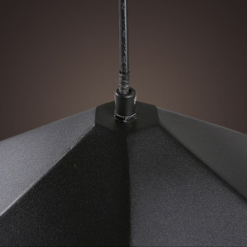 Diamond Dining Room Pendant Ceiling Light Modern Style Metal 1 Light Hanging Ceiling Light