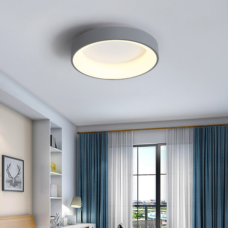 Circular Flush Mount Ceiling Lights Modern Acrylic Flush Light
