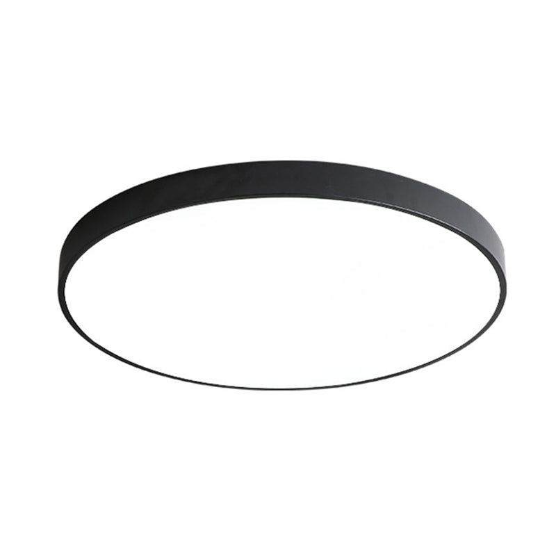 Le bâti affleurant acrylique moderne de plafonniers circulaires de bâti a mené des lumières