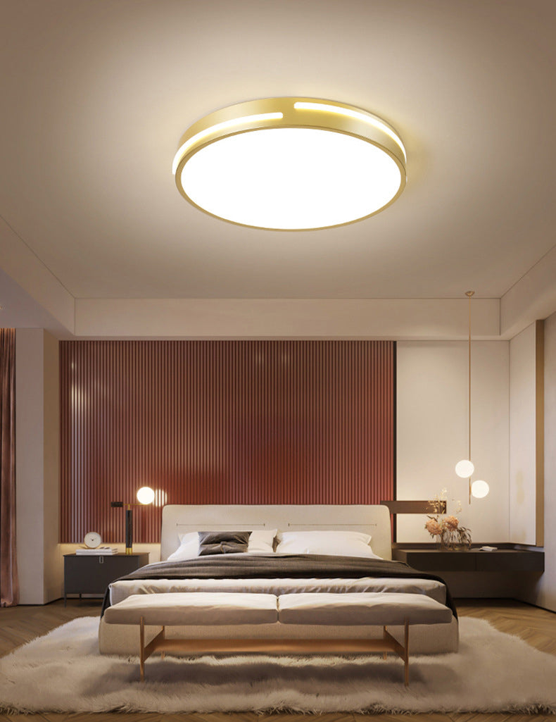 Modern Minimalist Metal Flush Mount Deckenleuchte Runde Form LED Flush Mount Lighting for Bedroom