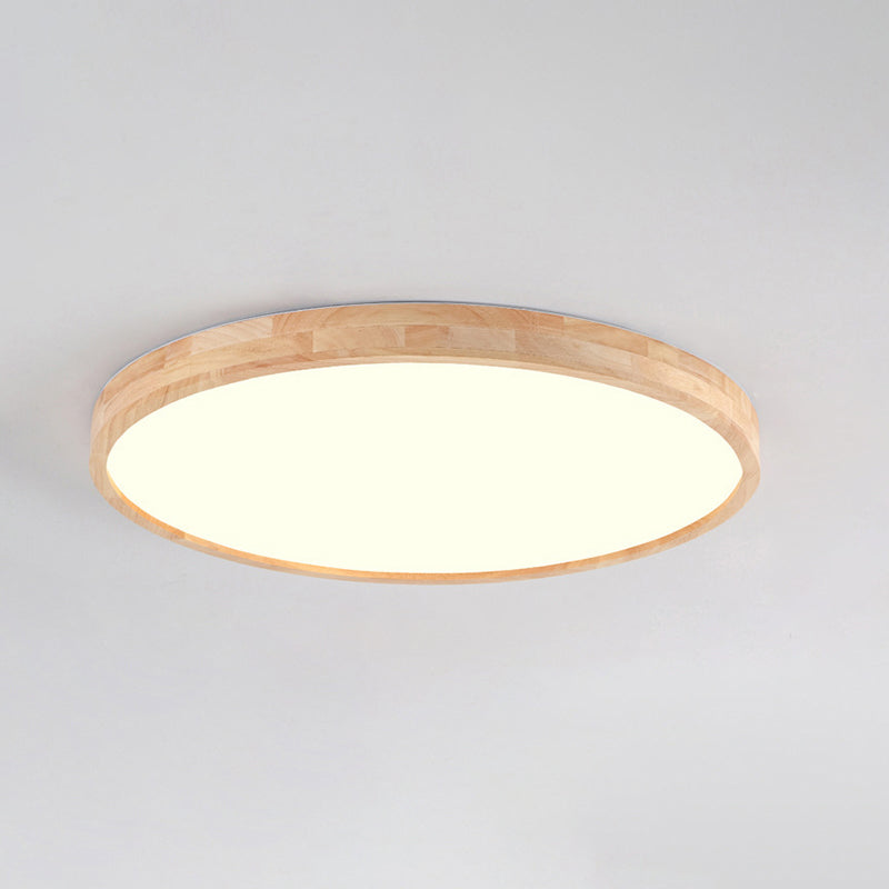 Modern Flush Mount Ceiling Light Fixture Wood Flush Chandelier